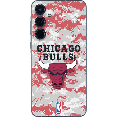 NBA Chicago Bulls Digi Camo Galaxy A36 5G Skin
